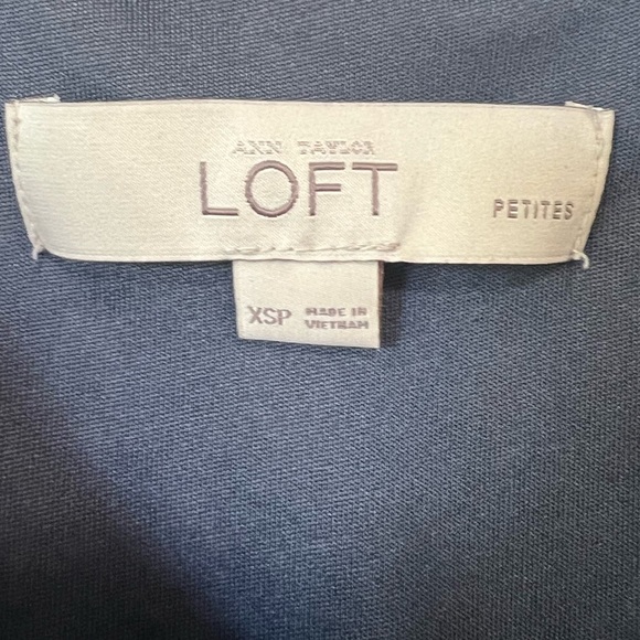 Extra Small Petite | Patterned | Loft Dress | Cinched Waist And Shoulders. - Picture 5 of 7